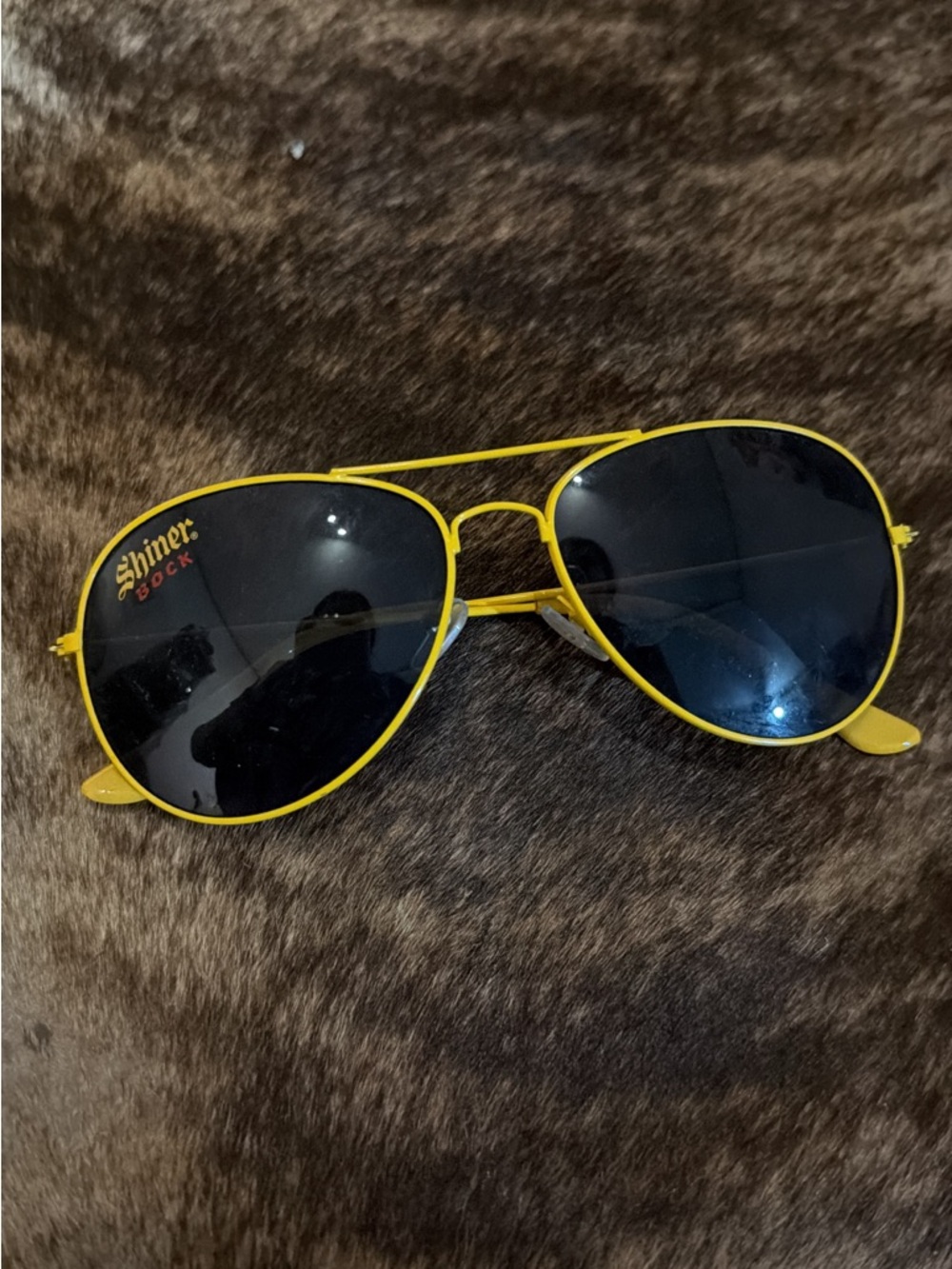 Yellow Aviator Sunglasses for Men